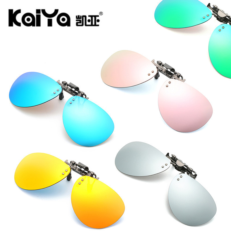 New fashion toad mirror clip polarized real film stainless steel clip can be upturned myopia clip fishing belt box New fashion toad mirror clip polarized real film stainless steel clip can be upturned myopia clip fishing belt box