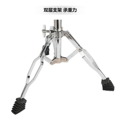 Factory direct sales S-3 dumb drum stand, snare drum stand, drum set accessories, professional double leg snare drum stand, jazz drum accessories