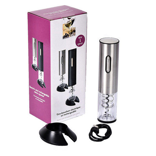 Rechargeable electric wine bottle opener wine bottle opener fully automatic wine set can print LOGO