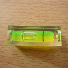 15*15*40长方形水平泡绿水平仪 相框五金配件测量平衡水平尺