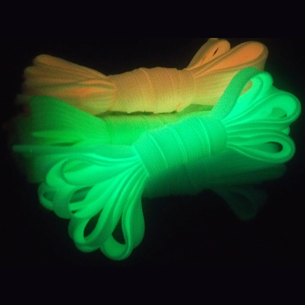 Glow-in-the-Dark Shoelaces, Fluorescent Trend, 50–120 cm, Multi-Color Fashion Laces