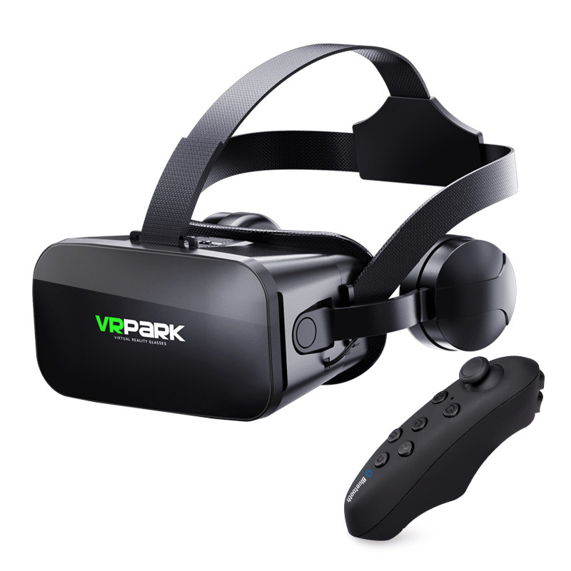 Nuevas gafas VR comercio exterior virtual teléfono móvil juego 3D BOX montado en la cabeza 4K todo en uno panorámico dropshipping gafas VR inteligentes