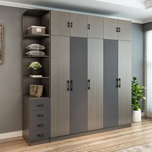 南海新型焊接全铝合金衣柜定制全屋轻奢现代简约卧室整体全铝衣柜