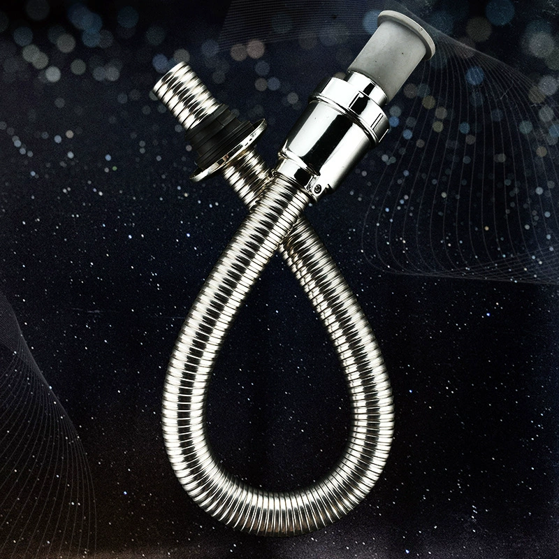 Корейская канализационная труба с резиновой головкой, канализационная труба для раковины для овощей, канализационная труба из нержавеющей стали, канализация и аксессуары