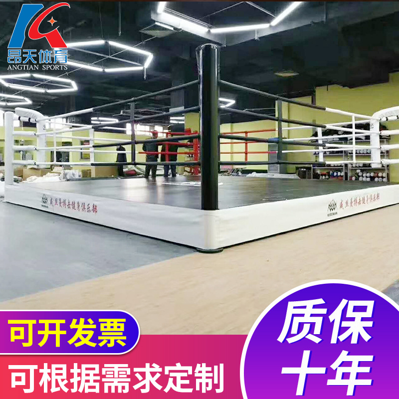 Mesa de boxeo lucha competencia simple anillo deportes piso suministros deportivos boxeo Sanda anillo de entrenamiento