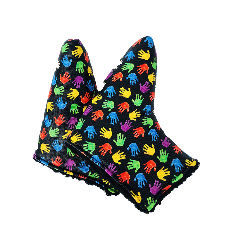 Transfronterizo Venta caliente de la PU cubierta del Club de Golf colorido impermeable pie recto barra de empuje cubierta fuente fábrica de una sola pieza de entrega