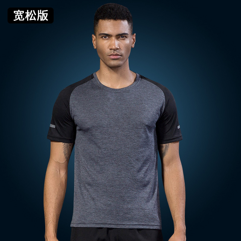 Camisetas deportivas de manga corta, camisetas de sudor para hombres y mujeres, ropa de secado rápido, acondicionamiento físico de verano, hielo suelto y transpirable, media manga delgada