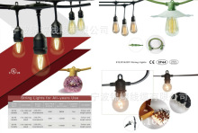 �S�����a ��ˮE26/E27�͉����^������ LED̫������R������IP65