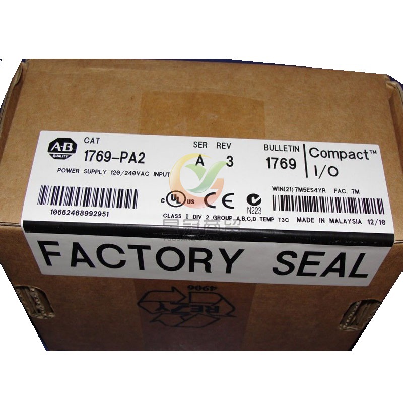 原装AB罗克韦尔PLC处理器模块1769-PA2 处理器CPU模块 供应有质保