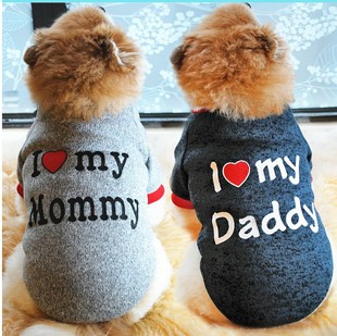 Factory Direct Sales Pet Clothes, Dog Clothes, Spring & Fall Thickeneded Fleece Raglan Fleece Warm Sweatshirt