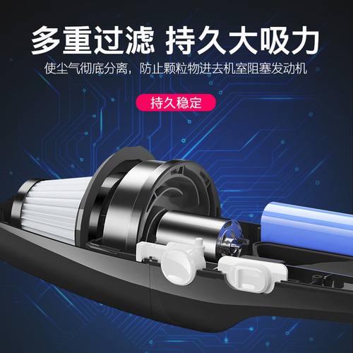 Leben portable car vacuum cleaner 120W high power 12V portable wet and dry car vacuum cleaner with light