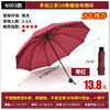 Automatic umbrella solar-powered, fully automatic, sun protection