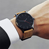 Sports dial, swiss watch, matte quartz belt, men's watch, wholesale, wish, simple and elegant design