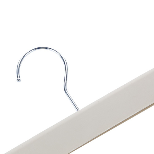 Non-slip plastic clothes hanger, pants rack, pants clip, skirt clip, underwear rack, frosted clothes drying rack in cabinet, clothing store rack