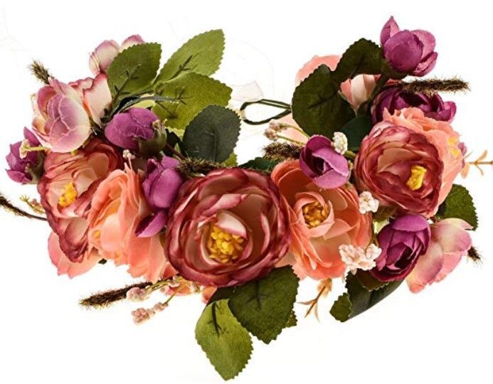 Blumenhaarkranz Für Braut Und Brautjungfern Im Boho-stil_voghion.com