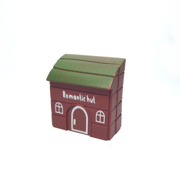 4.7CM high single-sided cottage Mier plastic model house small house psychological sand table building model