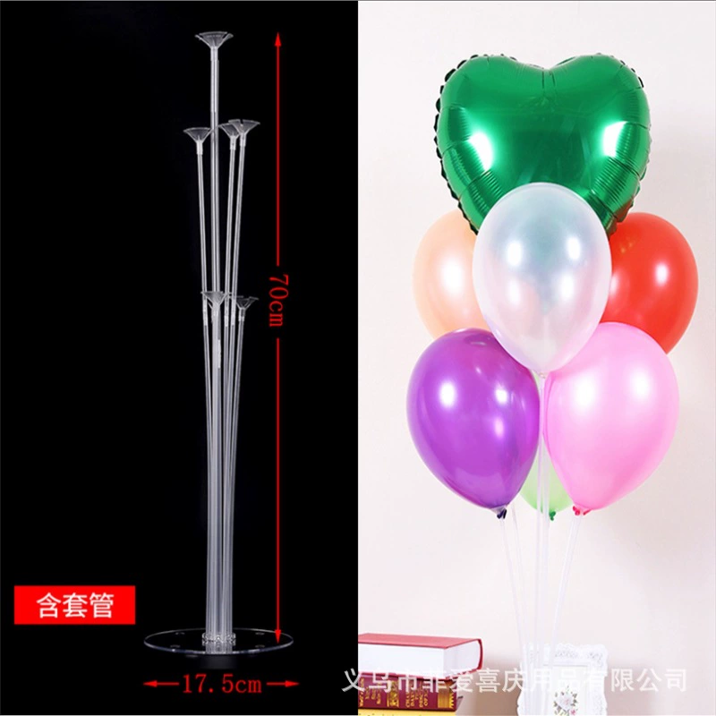 Настольная плавающая подставка для воздушных шаров Один год, день рождения, годовщина, свадебное украшение, воздушный шар, настольная полка, базовый стержень