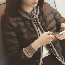 韩版2025新款冬季小款修身棉衣女短款加厚小棉袄显瘦短装棉服外套