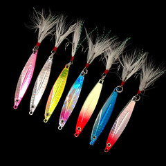Outdoor fishing gear, slow-rolling blade lure, artificial fishing hook, lure, metal lure plate, lead lure, fishing bait