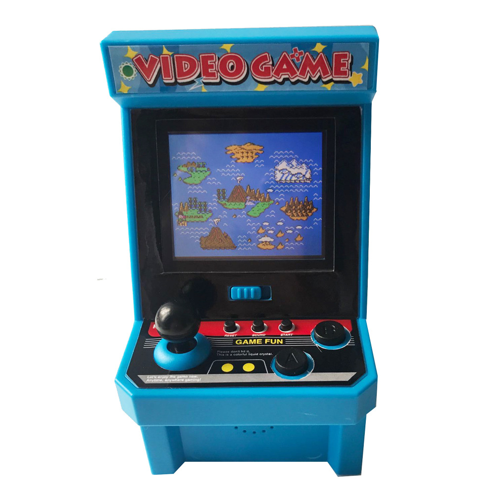 Mini FC rocker game machine children mini arcade retro classic game machine 2.2 inch color screen handheld