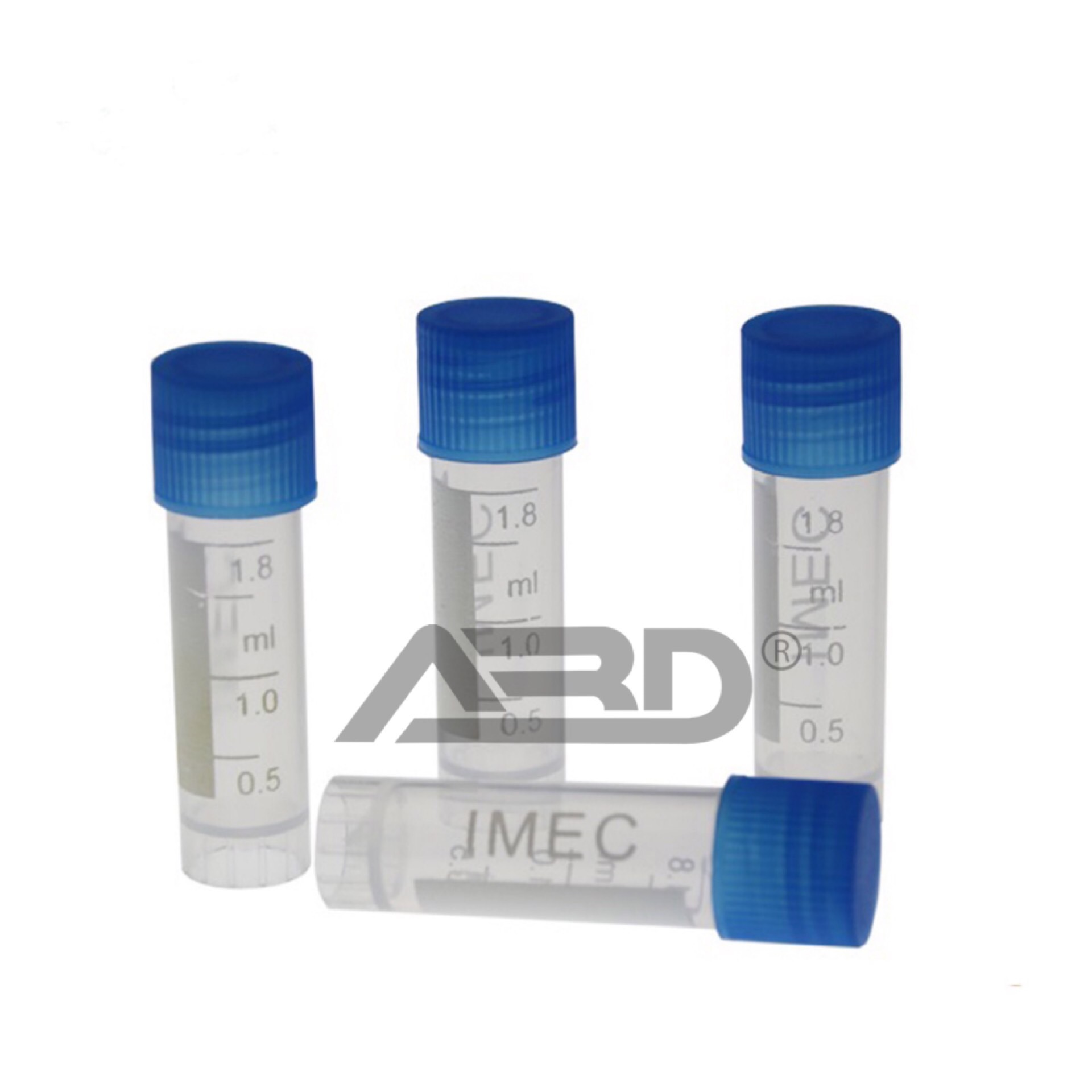 1.8ml可立冷冻冻存管黑色圈垫防漏设计种子菌种血清保存管