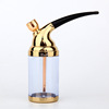 Genuine zobo Genuine water cigarette pot water tobacco alloy organic glass dual-use zb-502 wholesale gold and silver color