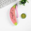 Realistic fruit silica gel children's cute pencil case for elementary school students, storage bag, key bag