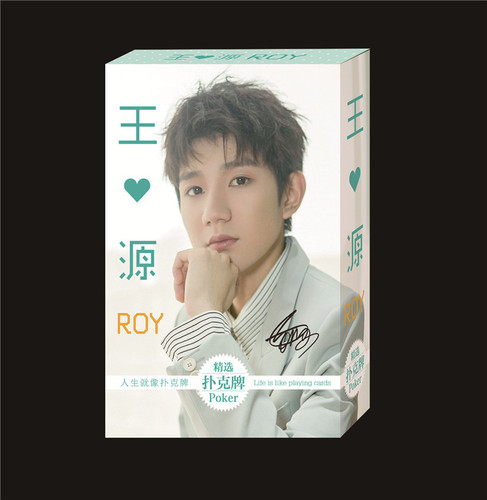 Star Anime Poker Cards Era Ma Jiaqi Song Yaxuan Naruto Two Hounds Demon Slayer Boxed Card Deck Poker Wholesale