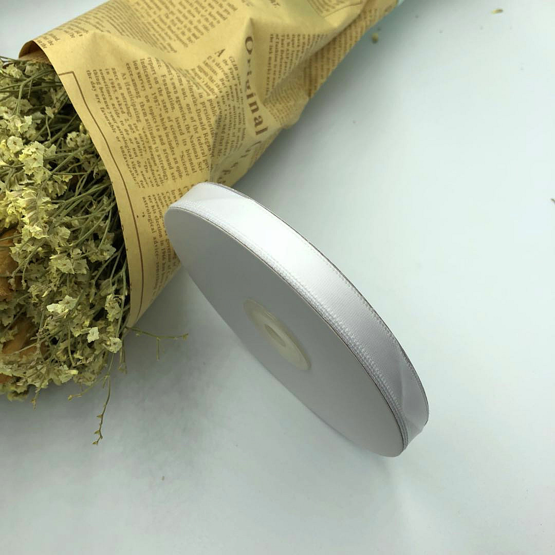 1CM 암호화 폴리 에스테르 리본 리본 리본 포장 리본 DIY 헤어 액세서리 꽃 선물 꽃 장식품 리본 리본 리본 리본