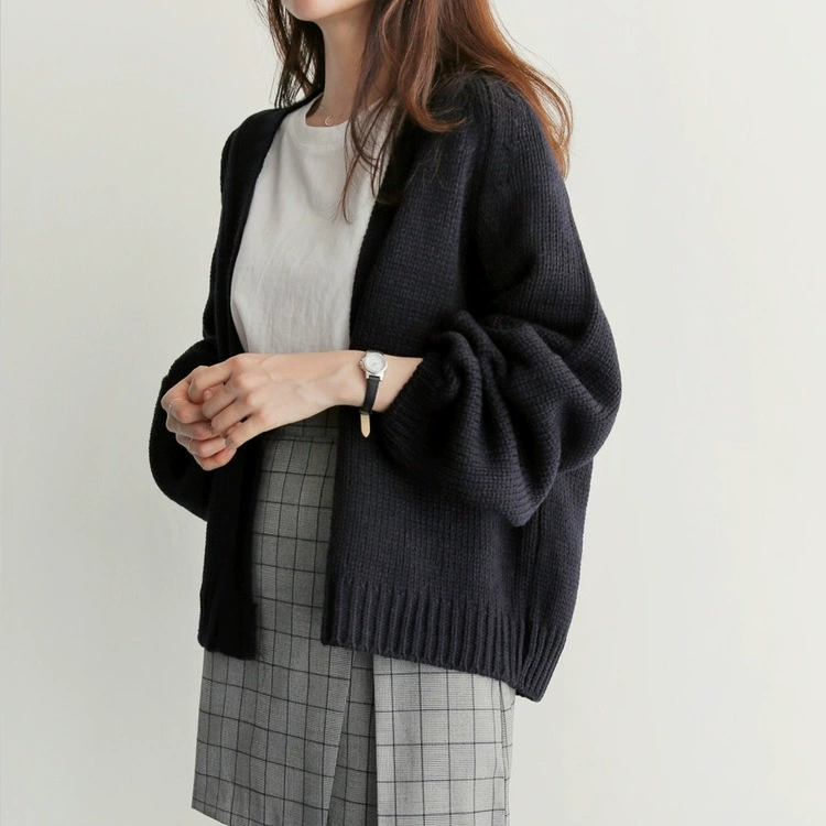 Короткий вязаный кардиган, корейский стиль, короткая куртка, one size (2–10 лет), casual демисезон