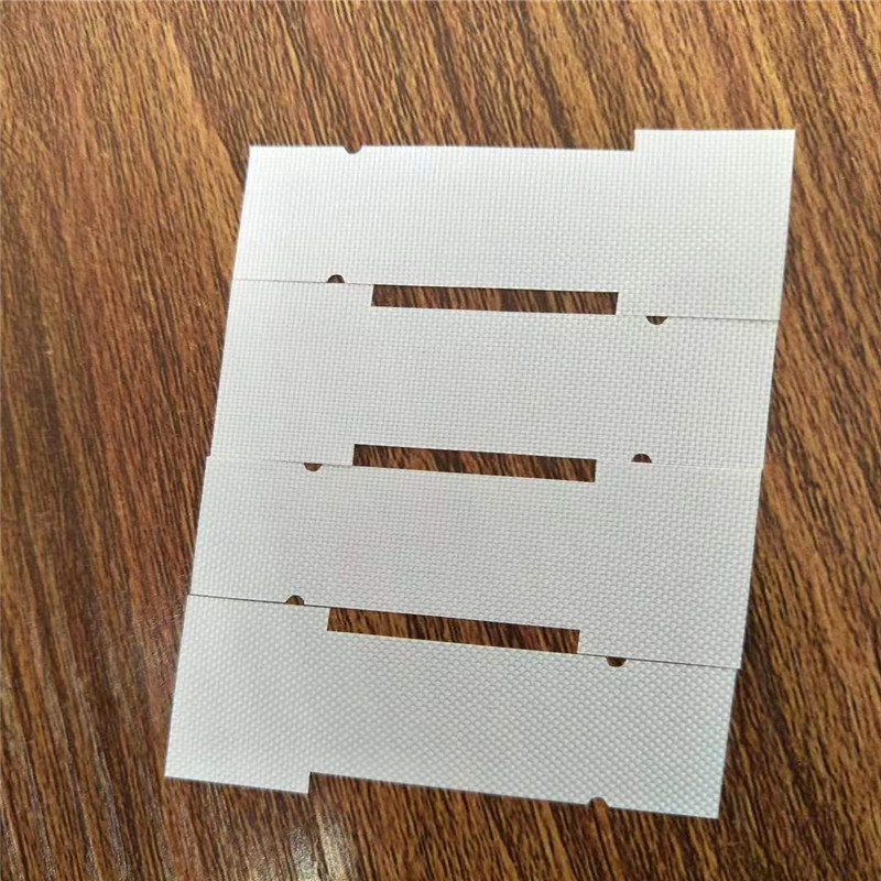 厂家直供铁氟龙纤维布耐高温玻璃纤维布模切冲型加工