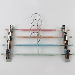 Wholesale metal dipped trouser rack, new type dipped culottes rack, multi-purpose hanging trouser clip
