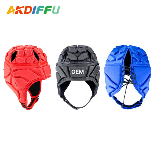 Football helmet goalkeeper hat English anti-collision cap pitcher training baseball protective gear soft football goalkeeper head protection