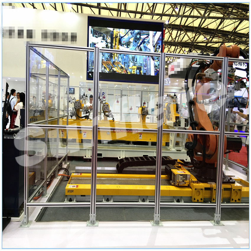 上门安装移动车间隔离网框架护栏网设备安全防护工厂防护围栏