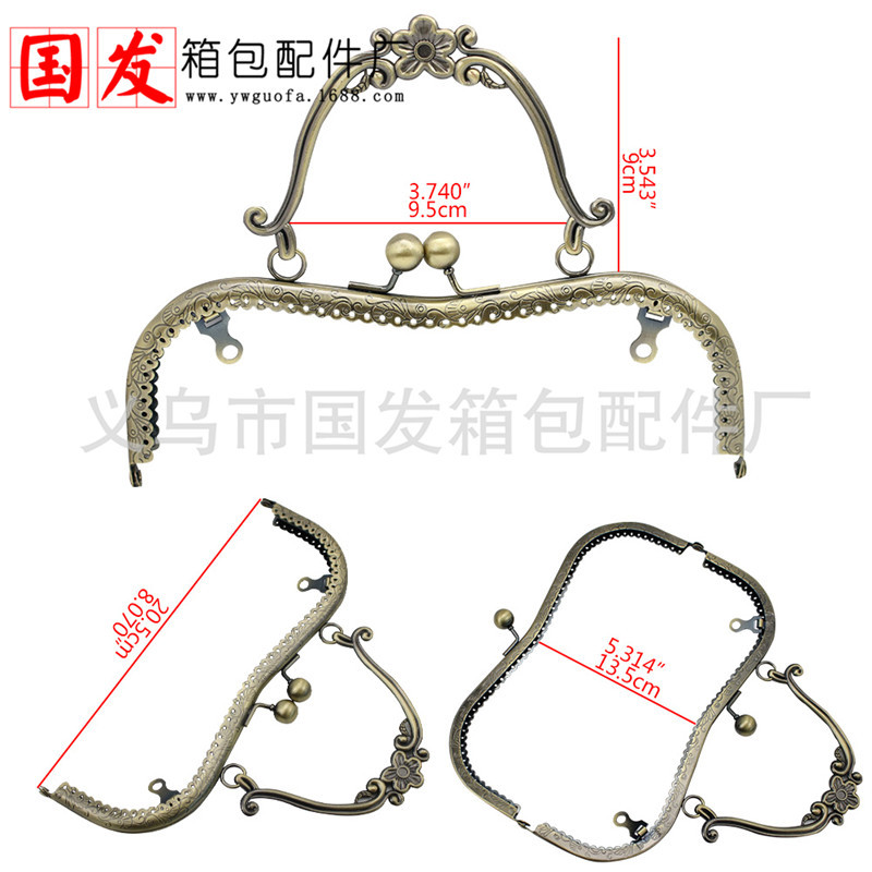 20% de descuento por tiempo limitado 20.5CM flores de dragón y fênnix encaje M flores de ciruela de mano mano mano oro cuatro colores opcionales