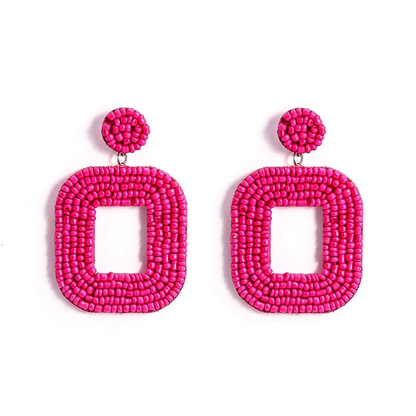 Square rose red