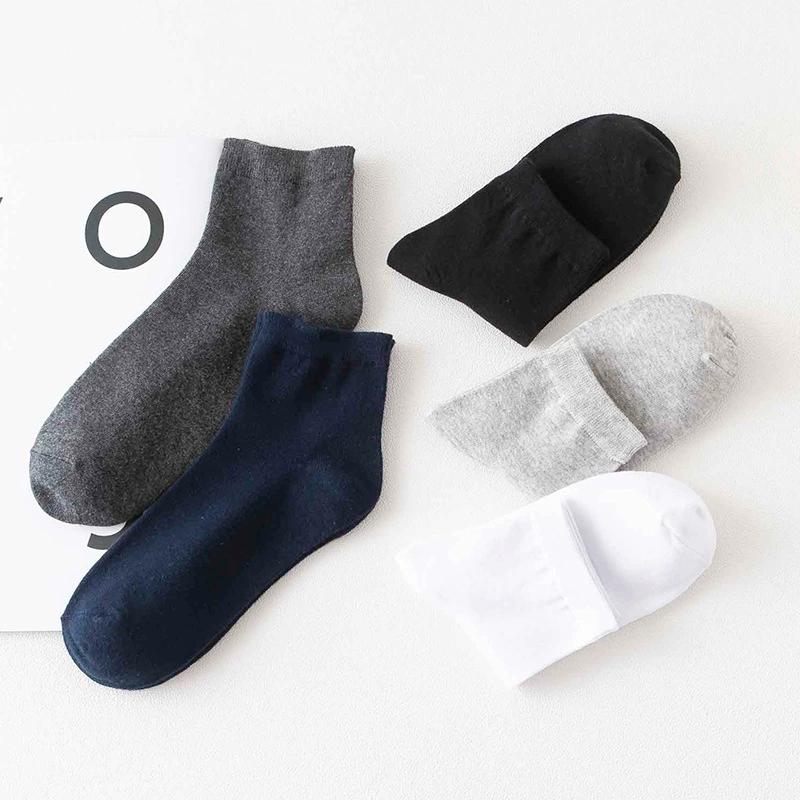 Demi-season solid knee socks, 2019, mid-length