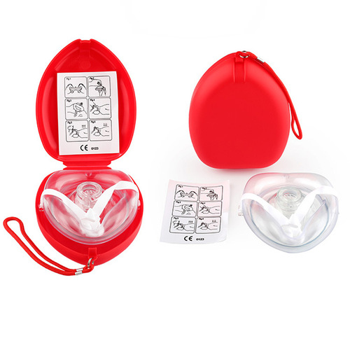 Training teaching mouth-to-mouth artificial resuscitation mask pig nose rescue CPR breathing mask
