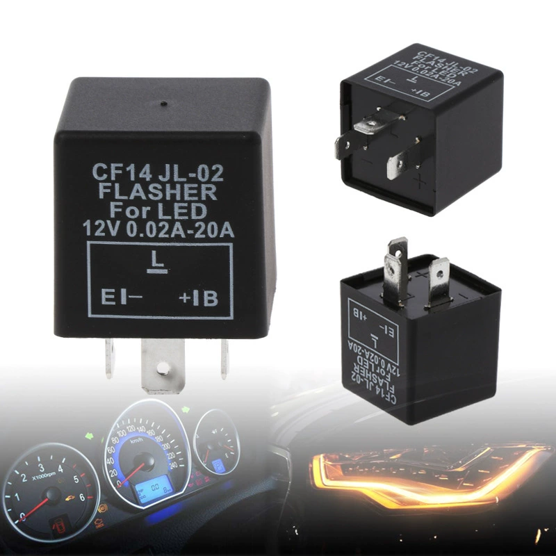 Спот горячие продажи CF14 JL02 мигалка 12V3 Ноги светодиодный поворот мигалка 3PIN авто реле
