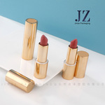 进泽 圆管38克加重小黑管小金管磁吸力口红管男士唇膏管