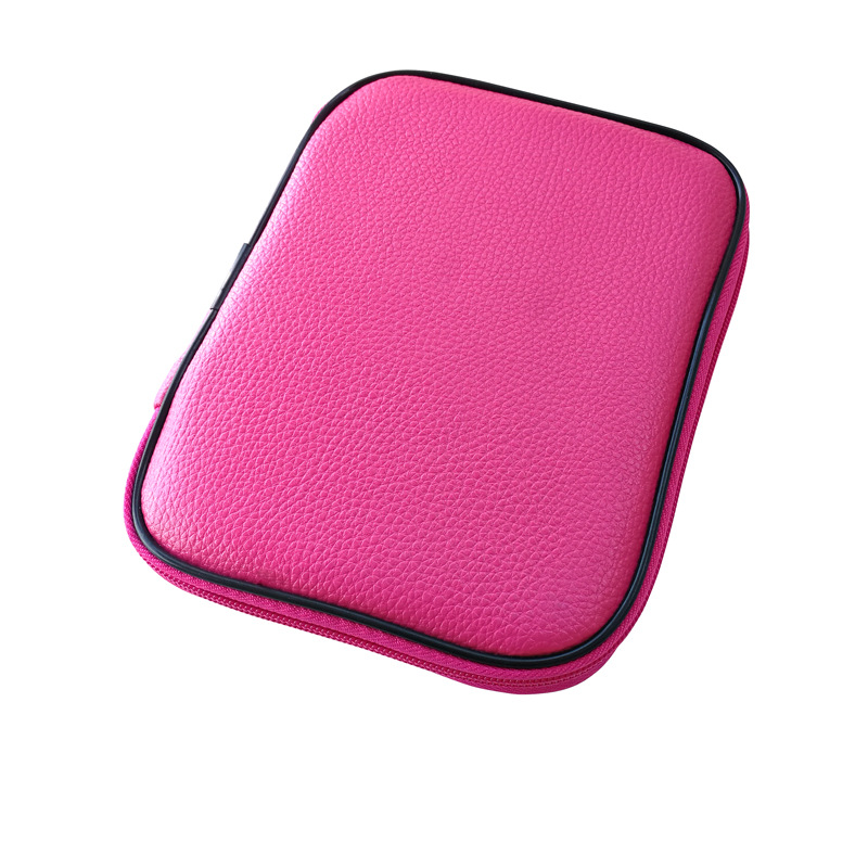 Herramienta de tejer suéter aguja plástico ABS desmontaje anillo aguja cuerda reemplazable aguja circulante conjunto de 10 bolsas de Pu