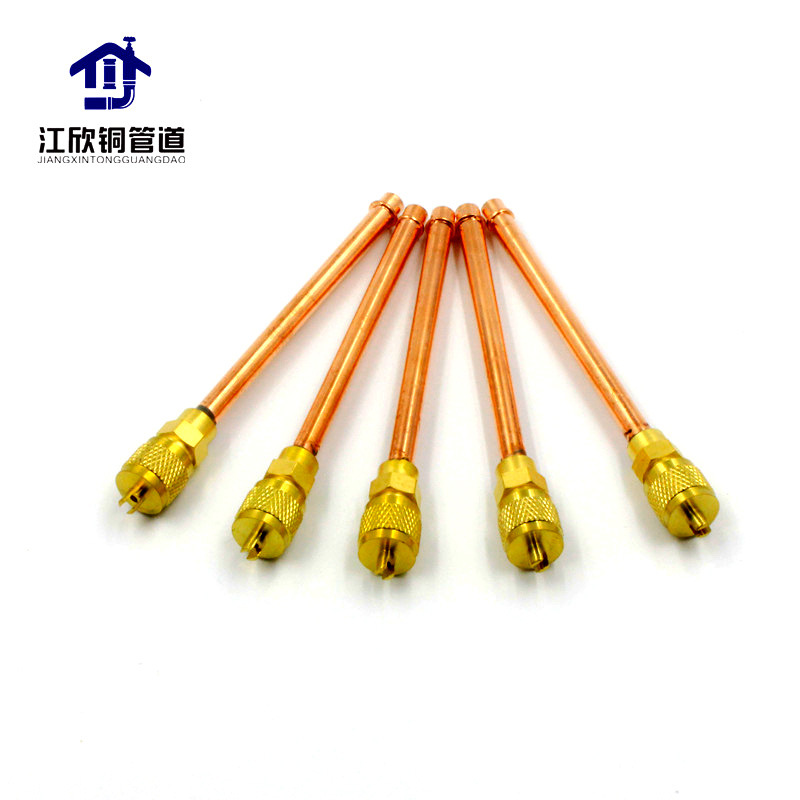 R410 núcleo de válvula de llenado de válvula de cierre de aire acondicionado con nano tuerca 3 puntos 4 puntos 5 puntos 6 puntos válvula de parada