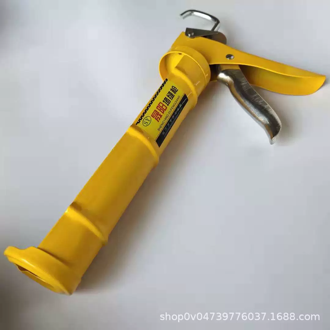 Производители поставляют желтый Полукруглый Стеклянный клеевой пистолет для уплотнения клеевого пистолета все виды жесткой опоры силиконовый пистолет силиконовый клеевой пистолет