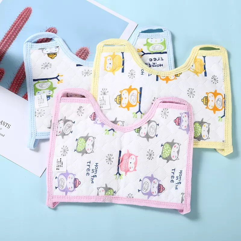 婴儿防水吃饭围嘴 母婴用品儿童围嘴 儿童口水巾三角巾厂家护肚子