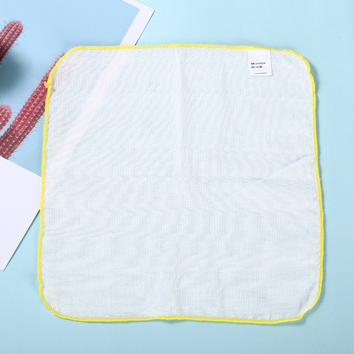 Baby gauze square towel, direct supply cotton maternal and infant product square towel, baby high density small square towel, burp towel wholesale