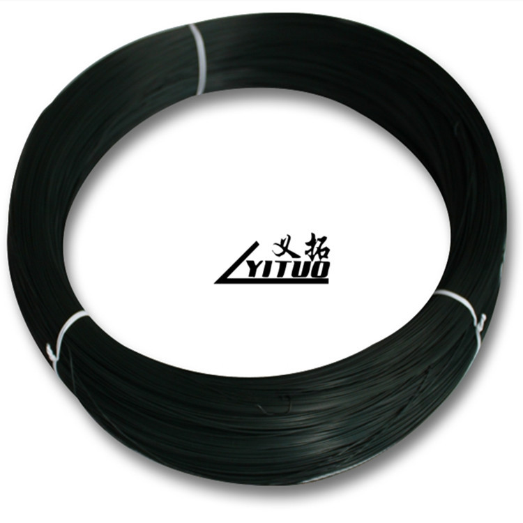 高品质收卷包塑铁丝包胶铁线圈径60cm35cm塑包铁