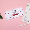 Cartoon small pencil case, wallet, organizer bag with zipper, Korean style