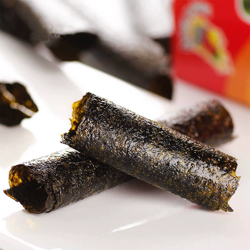 Grilled Seaweed Roll (Big Roll) Crispy Snack, Thailand Import, 32.4 g, Multi Flavors