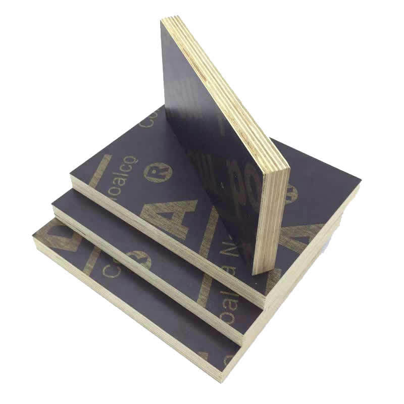 Encofrado de Madera para Puentes, Venta al Por Mayor del Fabricante, Tablero Sólido Resistente, Tablero de 9 mm de Espesor, Encofrado de Madera para Construcción, Termocontraído y Resistente al Desgaste