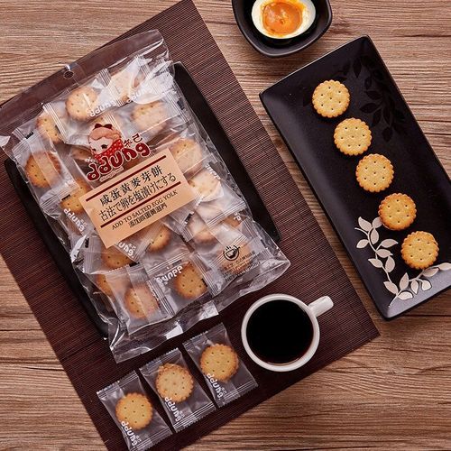 Wholesale Korean Ddung Donggi Biscuits 106g Donggi Salt Egg Black Sugar Malt Cookies Small Cakes